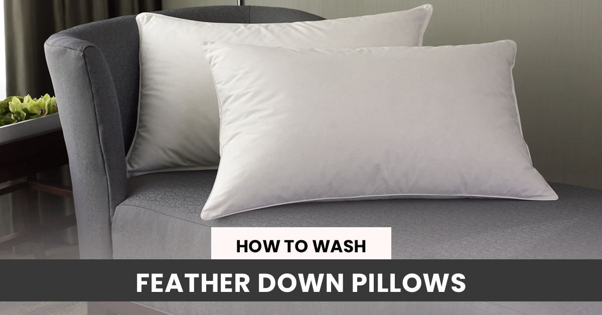 Can you tumble top dry feather pillows