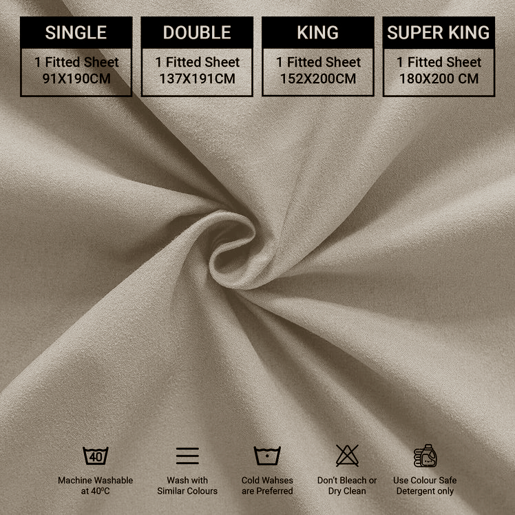 Extra Deep Fitted Sheets 25cm & 40cm