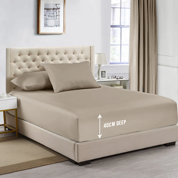 Extra Deep Fitted Sheets 25cm & 40cm