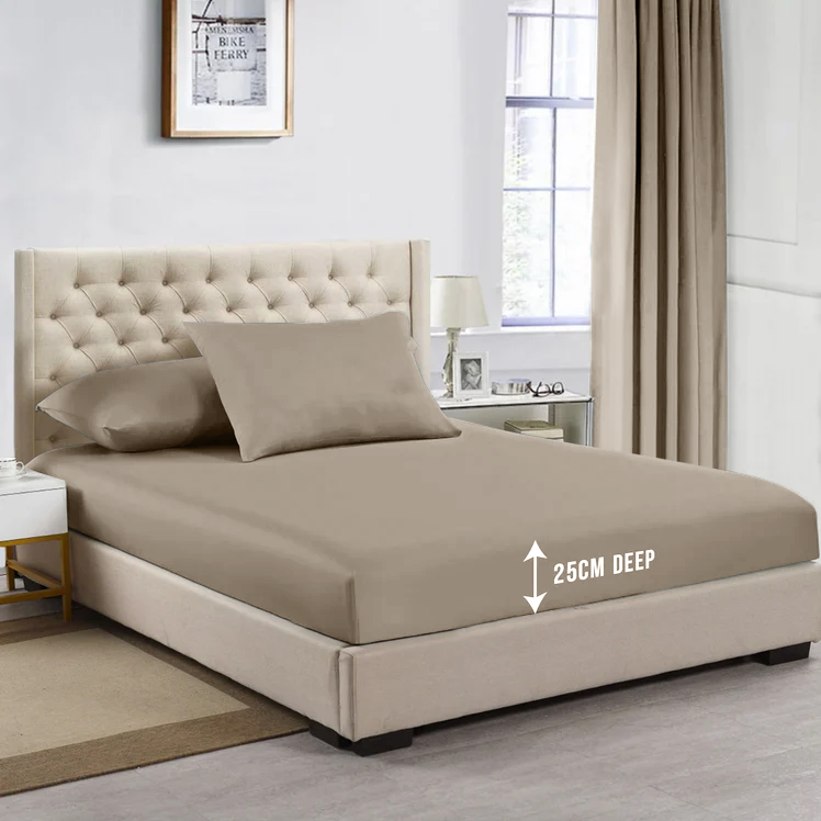 Extra Deep Fitted Sheets 25cm & 40cm