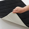 Black Bath Mat Memory Foam