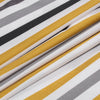 Ochre Stripe Printed Duvet Cover