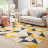 Extra Long Hallway Runner Rugs Geometric Triangle Printed