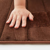 Brown Bath Mat Memory Foam