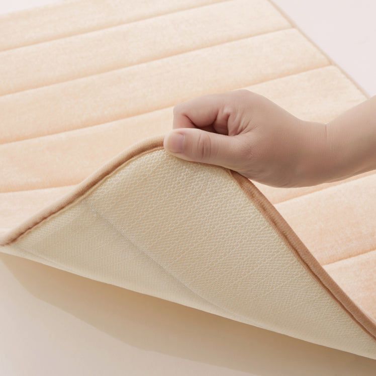 Cream Bath Mat Memory Foam