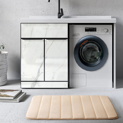 Cream Bath Mat Memory Foam