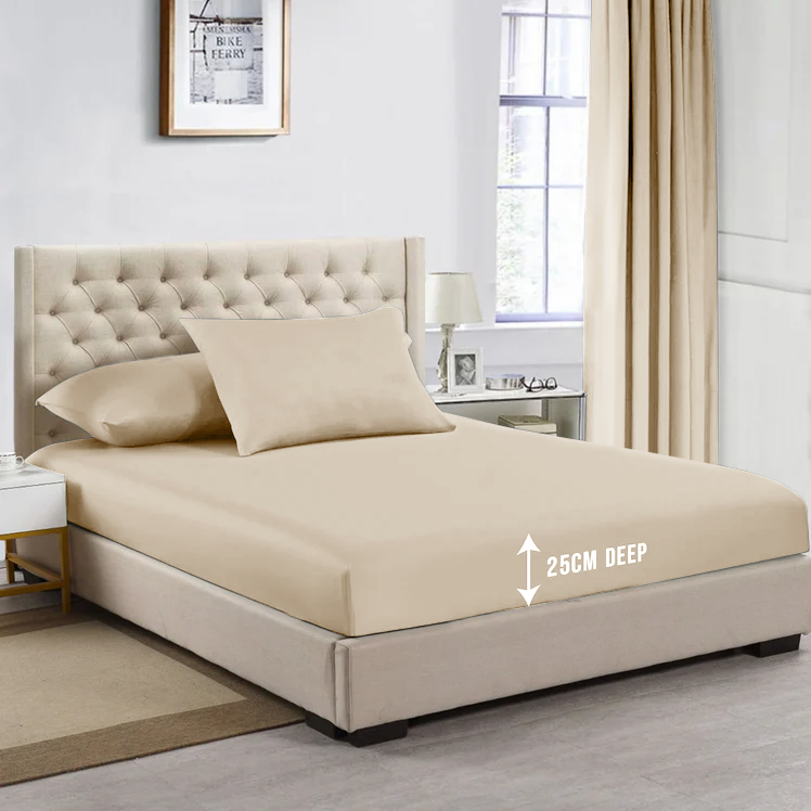 Extra Deep Fitted Sheets 25cm & 40cm