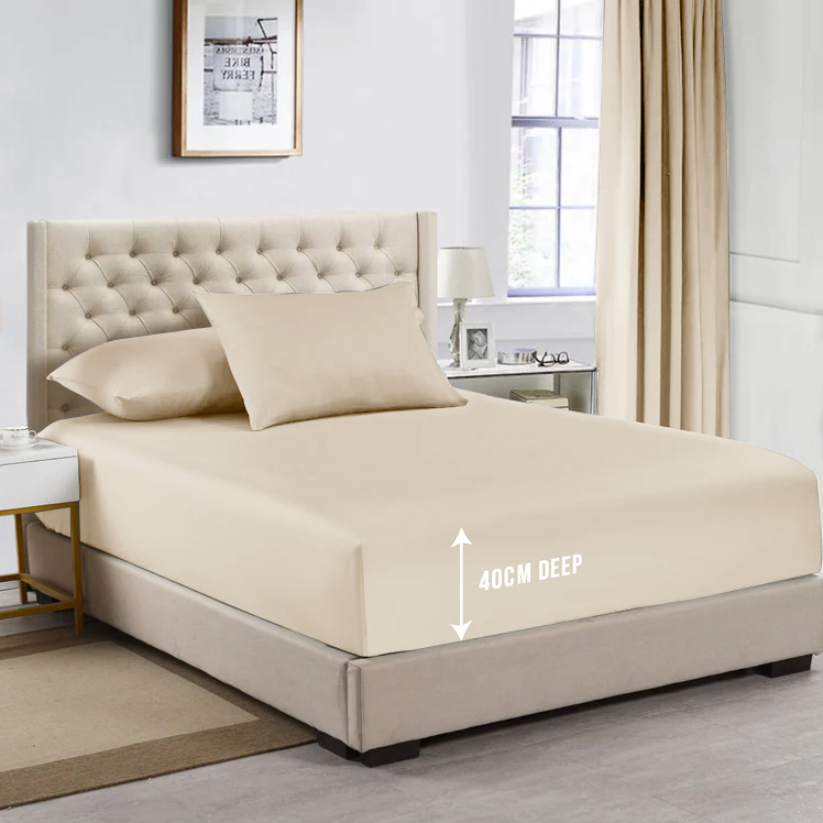 Extra Deep Fitted Sheets 25cm & 40cm