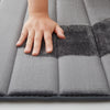 Grey Bath Mat Memory Foam