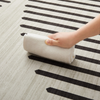 Rugs For Large Living Room Pinstripe Geometric Printed