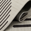 Rugs For Large Living Room Pinstripe Geometric Printed