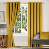 Velvet Curtains Ready Made Eyelet