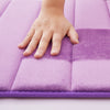 Purple Bath Mat Memory Foam