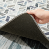 Living Room Rugs Tile Trellis Printed