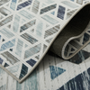 Living Room Rugs Tile Trellis Printed