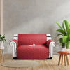 Non Slip Sofa Covers 1/2/3 Seater Reversible Waterproof Burgundy/Beige