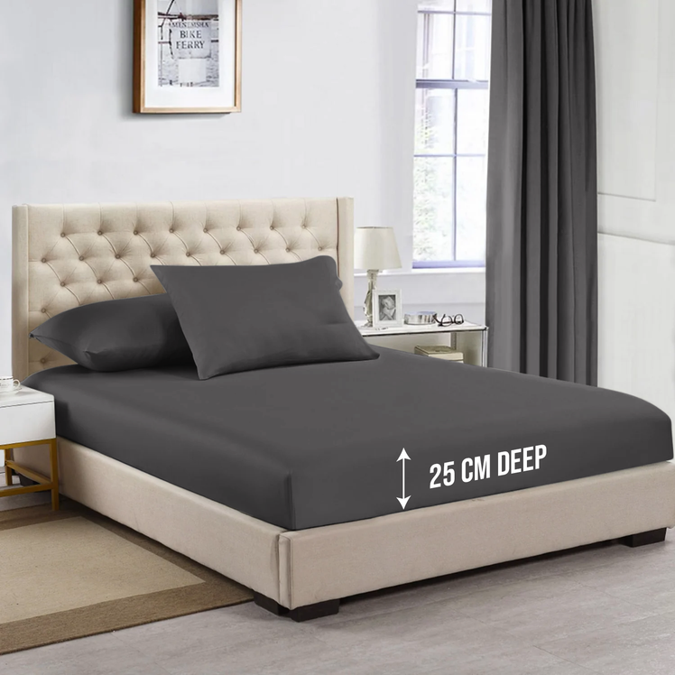 Extra Deep Fitted Sheets 25cm & 40cm