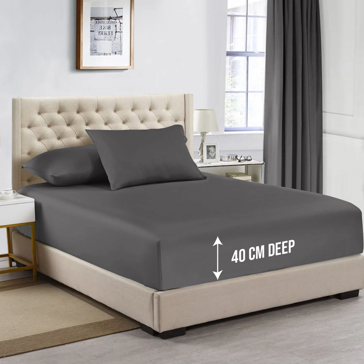 Extra Deep Fitted Sheets 25cm & 40cm