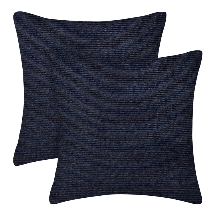 Cushion Covers Velvet Striped Soft Corduroy