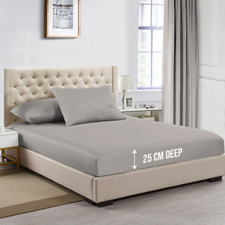 Extra Deep Fitted Sheets 25cm & 40cm