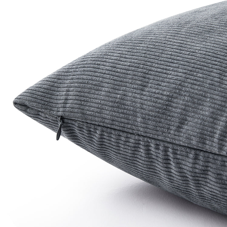 Cushion Covers Velvet Striped Soft Corduroy