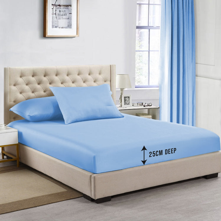 Extra Deep Fitted Sheets 25cm & 40cm