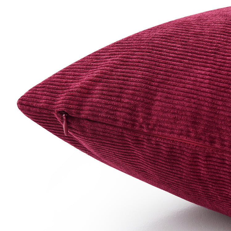 Cushion Covers Velvet Striped Soft Corduroy
