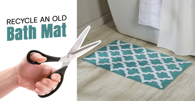 How Do You Re-Purpose Or Recycle An Old Bath Mat?