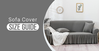 Sofa Cover Size Chart Guide