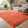 Fluffy Large Shaggy Rug Rust