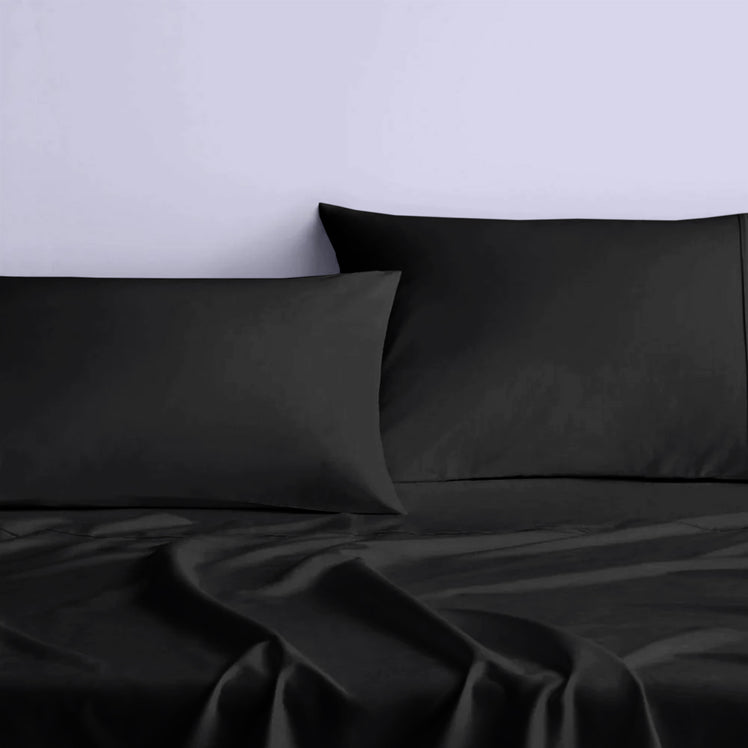 Black Flat Sheet Egyptian Cotton