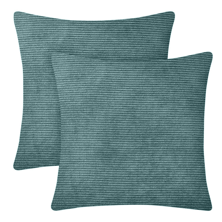 Cushion Covers Velvet Striped Soft Corduroy