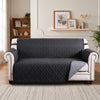 Waterproof Sofa Covers Pet Protector Couch Cover Black/Grey