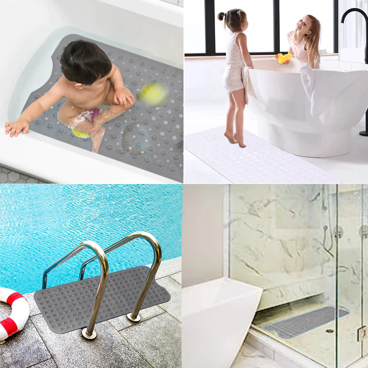 Bath and best sale shower mats