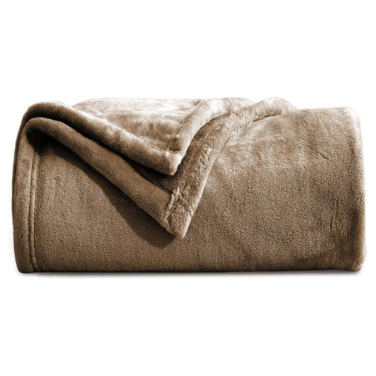 Fleece Throw Blankets Single Double King Size