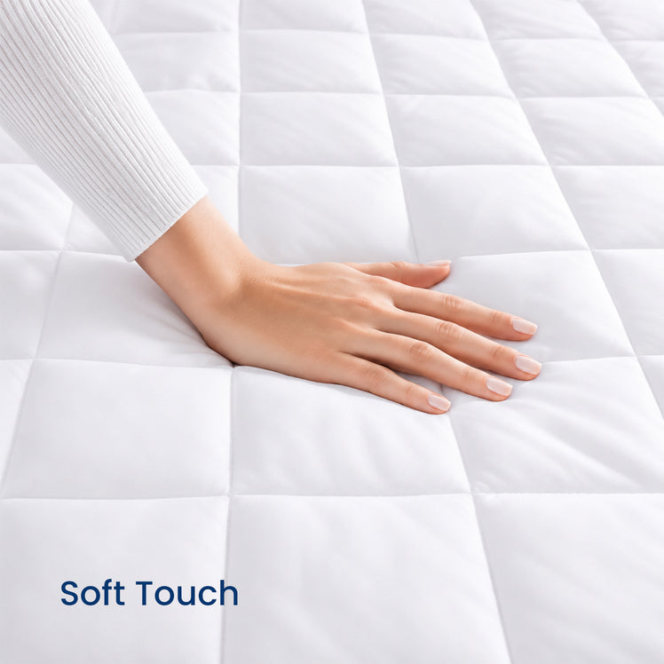 Thick Mattress Protector Cover 40cm Extra Deep Soft & Quilted