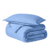 Light Blue Bedding Duvet Cover Set Plain
