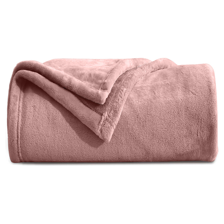 Fleece Throw Blankets Single Double King Size