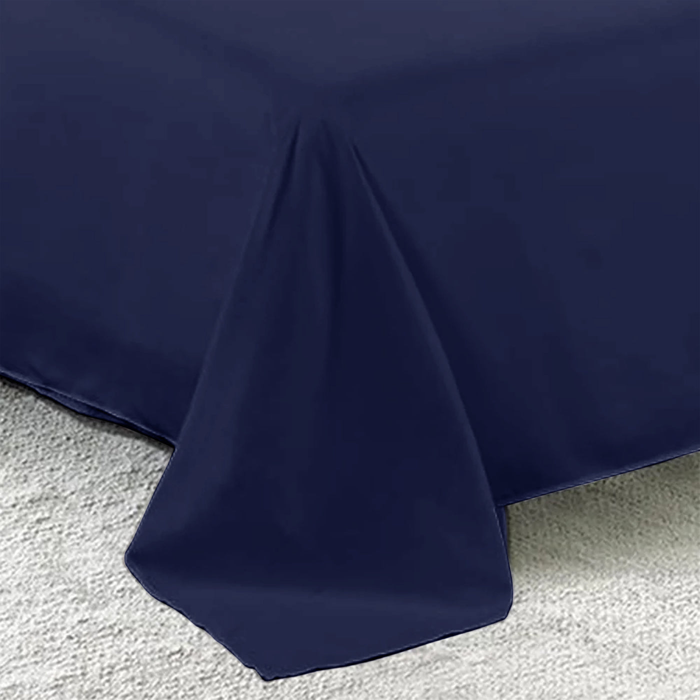 Navy Blue Flat Sheet Egyptian Cotton