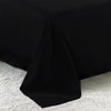 Black Flat Sheet Egyptian Cotton
