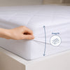 Thick Mattress Protector Cover 40cm Extra Deep Soft & Quilted