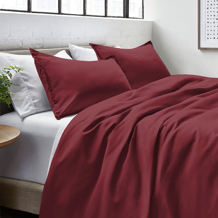Plain Duvet Covers Set
