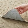 Shaggy Pile Rug - Hollow Square Tufted Area Carpet & Runner