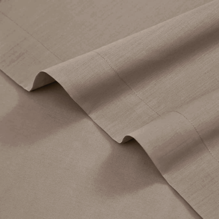 Flat Sheet Egyptian Cotton Bedsheet Beige