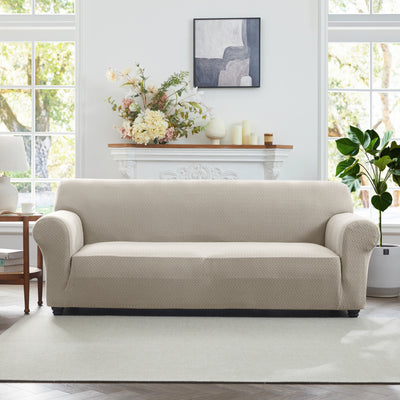 Fitted Stretch Sofa Covers | Protective Settee Slipcover
