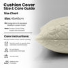 Pebble Embossed Velvet Cushion Covers