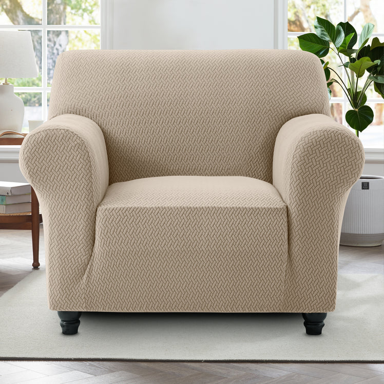 Fitted Stretch Sofa Covers | Protective Settee Slipcover