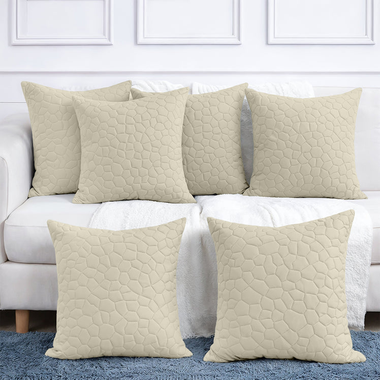 Pebble Embossed Velvet Cushion Covers