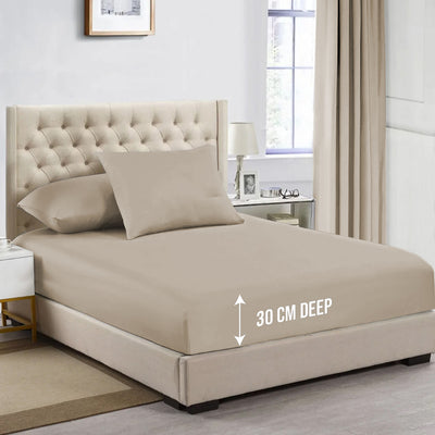 Extra Deep Fitted Sheets 25cm, 30cm & 40cm