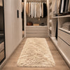 Beige Shaggy Rug Large Fluffy Shag Pile